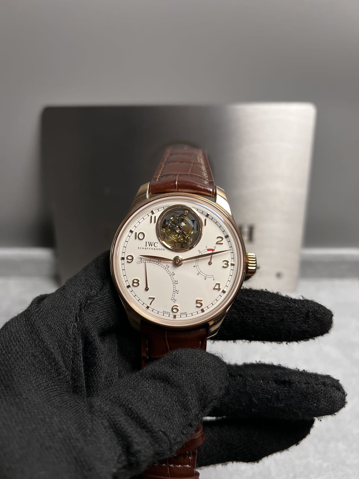 IWC 포르투기즈 투르비옹 금통 44mm 10