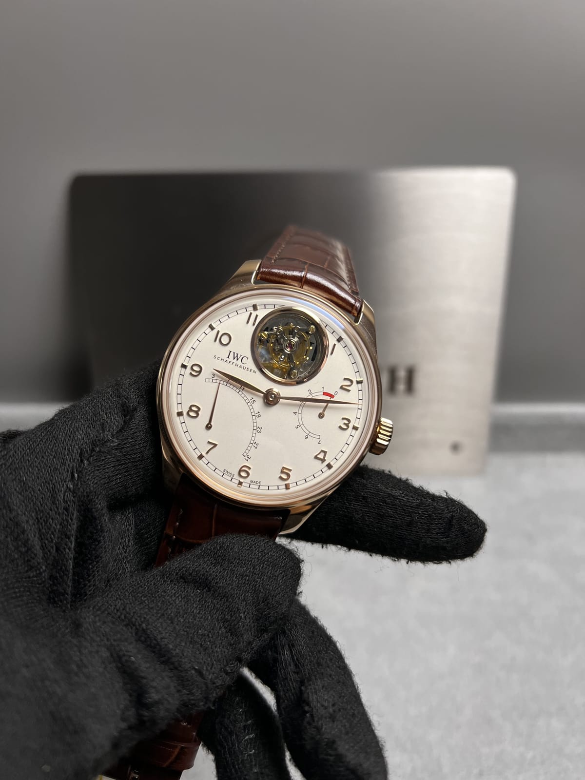 IWC 포르투기즈 투르비옹 금통 44mm 11