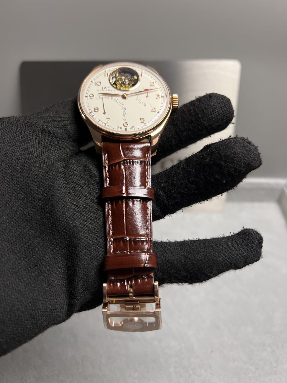 IWC 포르투기즈 투르비옹 금통 44mm 14