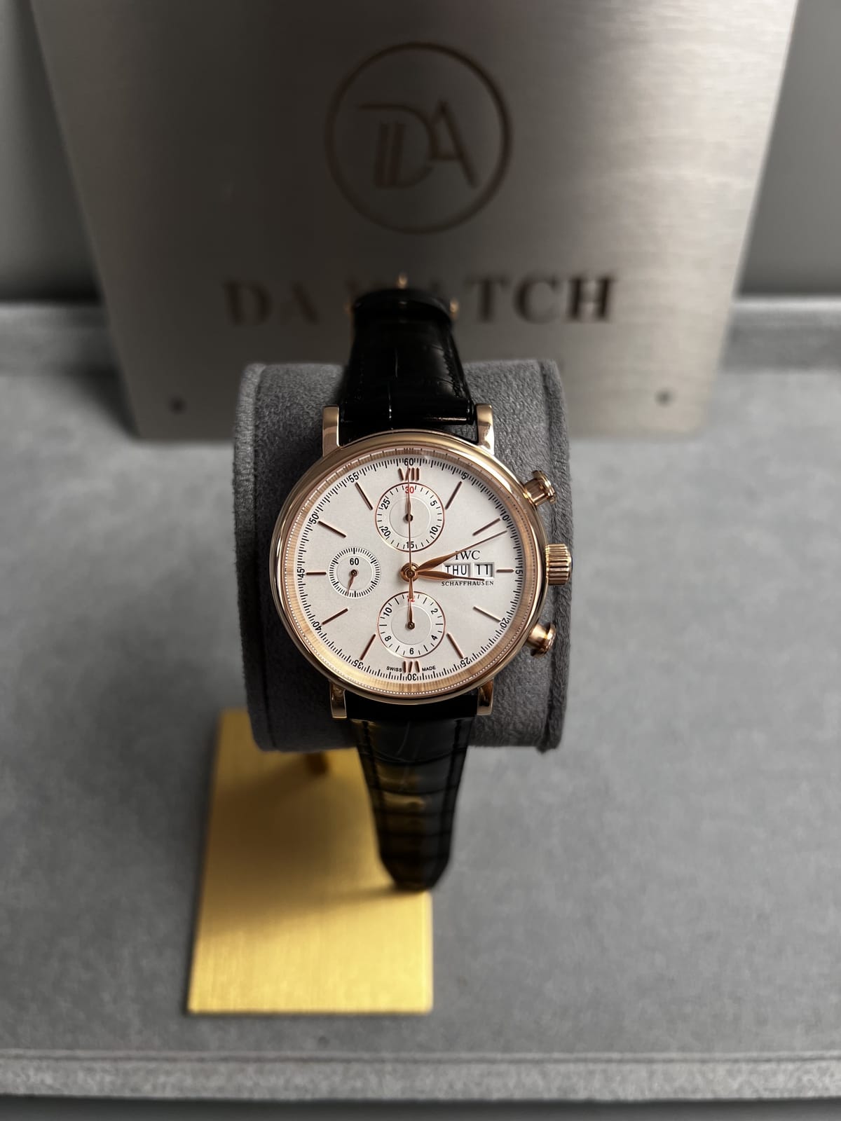 IWC 포르토피노 크로노그래프 금통 42mm 3