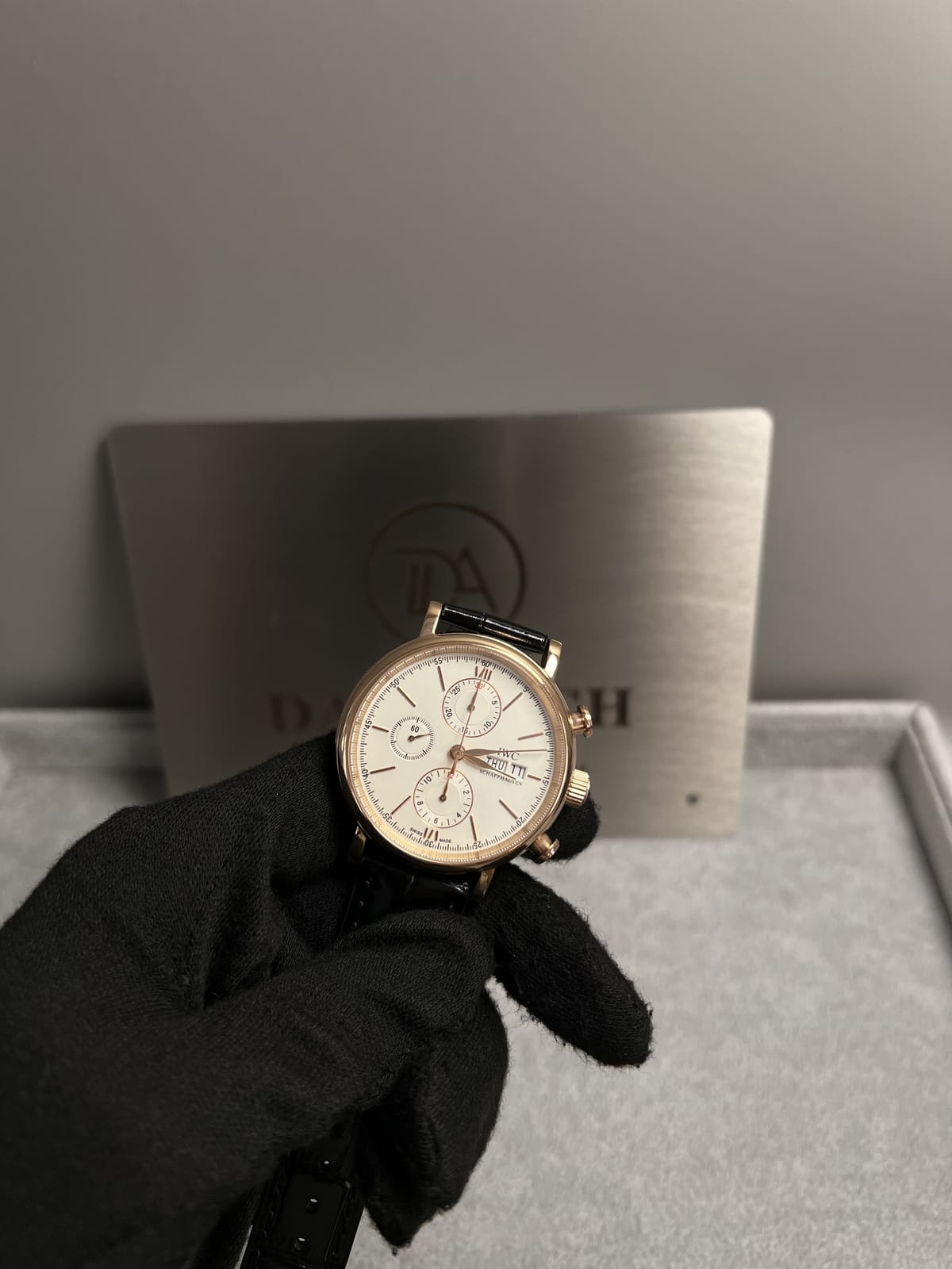 IWC 포르토피노 크로노그래프 금통 42mm 11