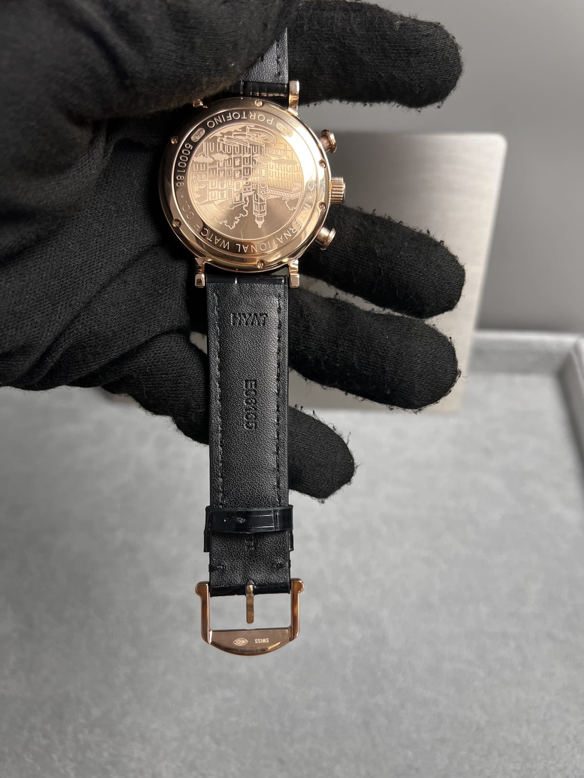 IWC 포르토피노 크로노그래프 금통 42mm 16