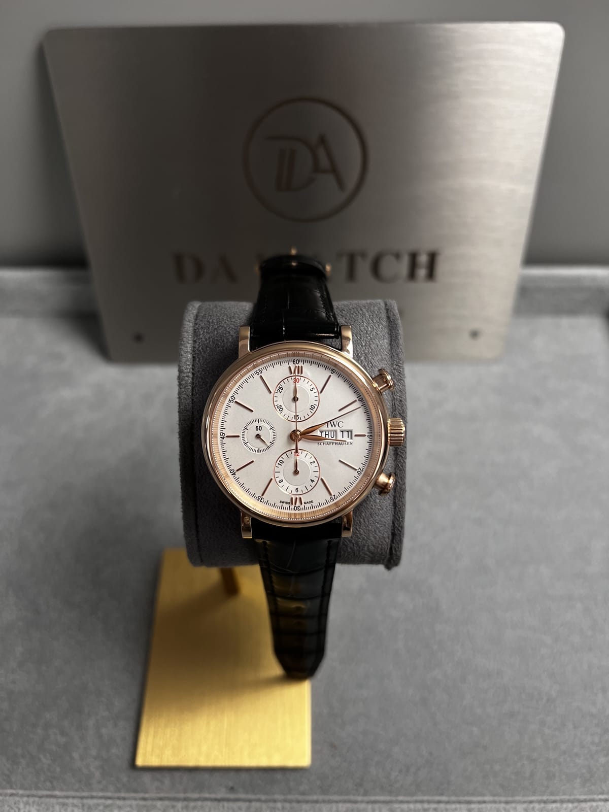 IWC 포르토피노 크로노그래프 금통 42mm 19