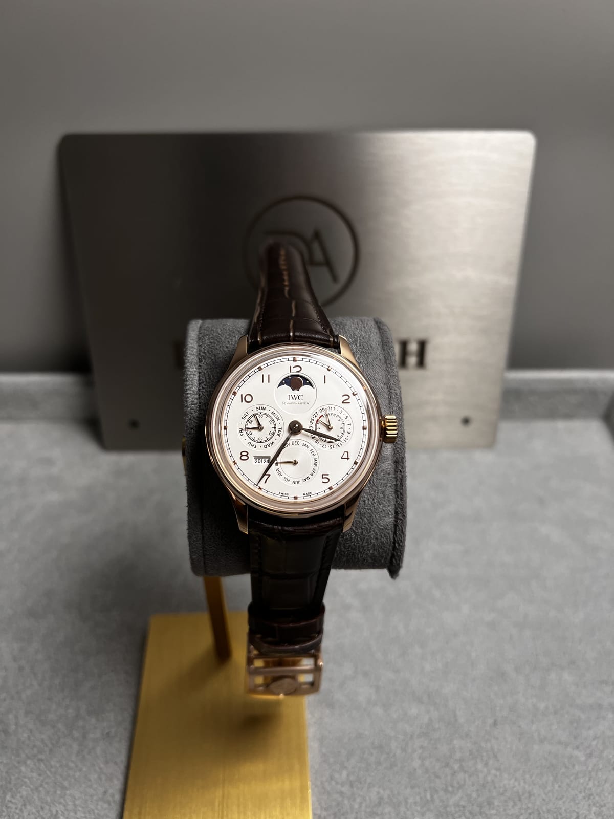 IWC 포르투기즈 퍼페츄얼캘린더 금통 44mm 4