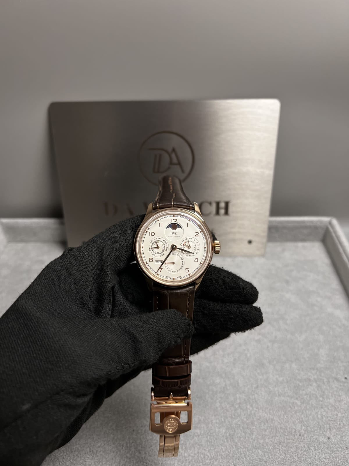 IWC 포르투기즈 퍼페츄얼캘린더 금통 44mm 5