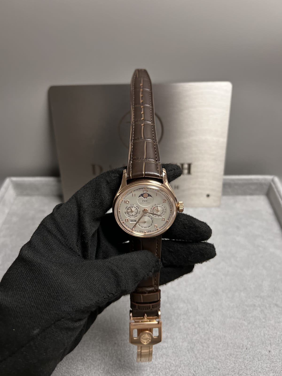 IWC 포르투기즈 퍼페츄얼캘린더 금통 44mm 7
