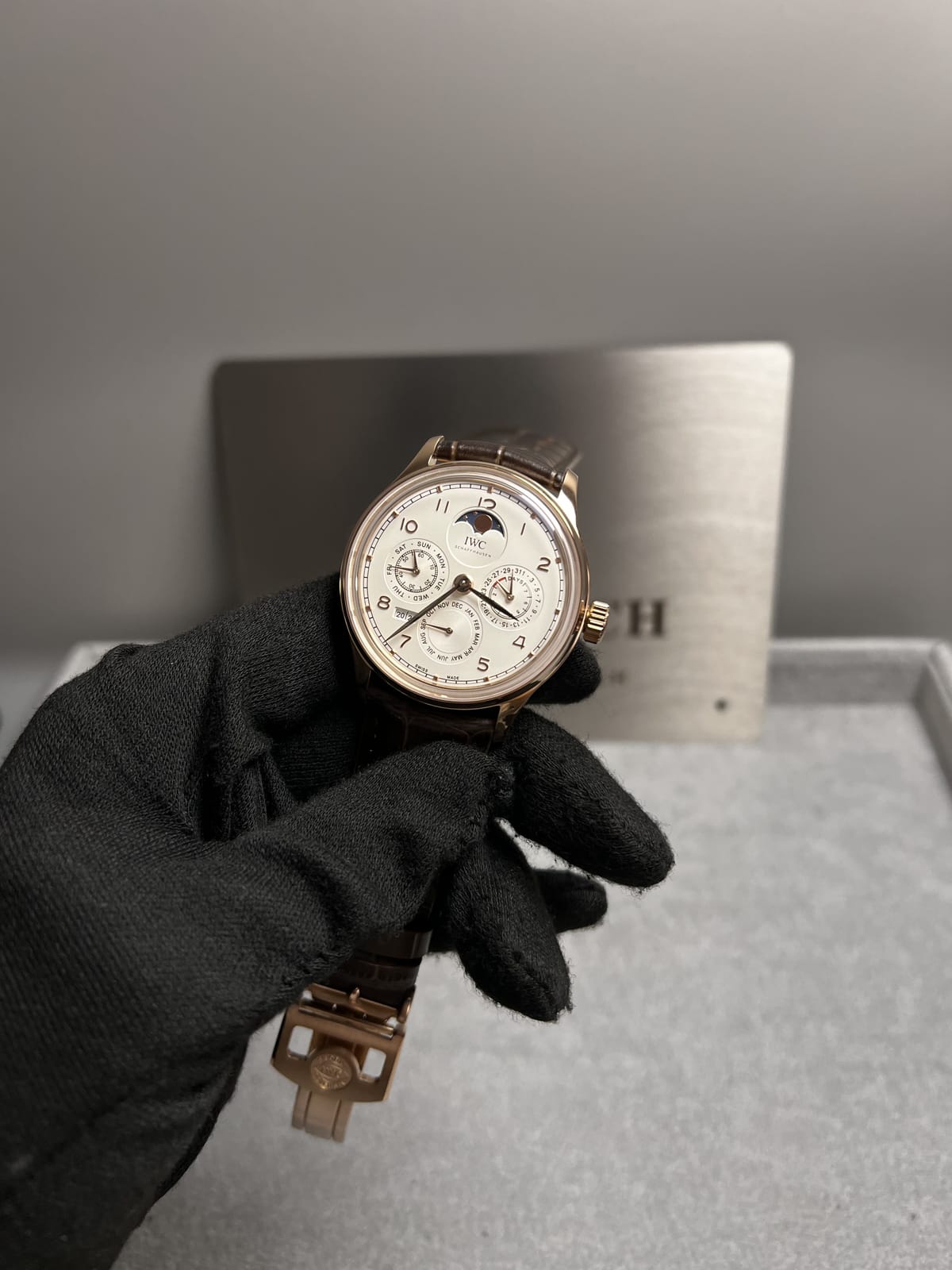 IWC 포르투기즈 퍼페츄얼캘린더 금통 44mm 13