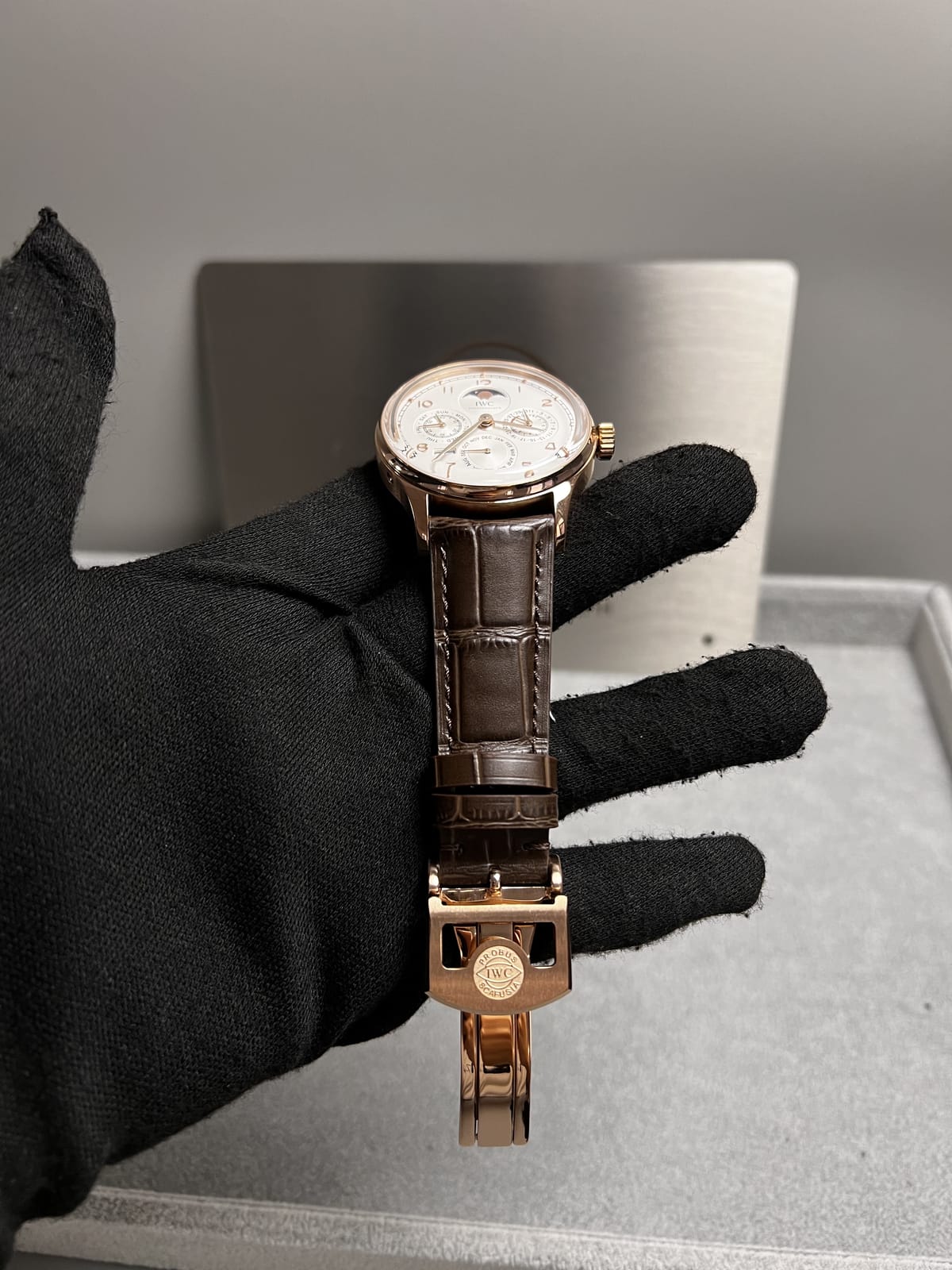 IWC 포르투기즈 퍼페츄얼캘린더 금통 44mm 16