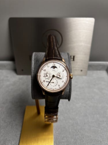 IWC 포르투기즈 퍼페츄얼캘린더 금통 44mm