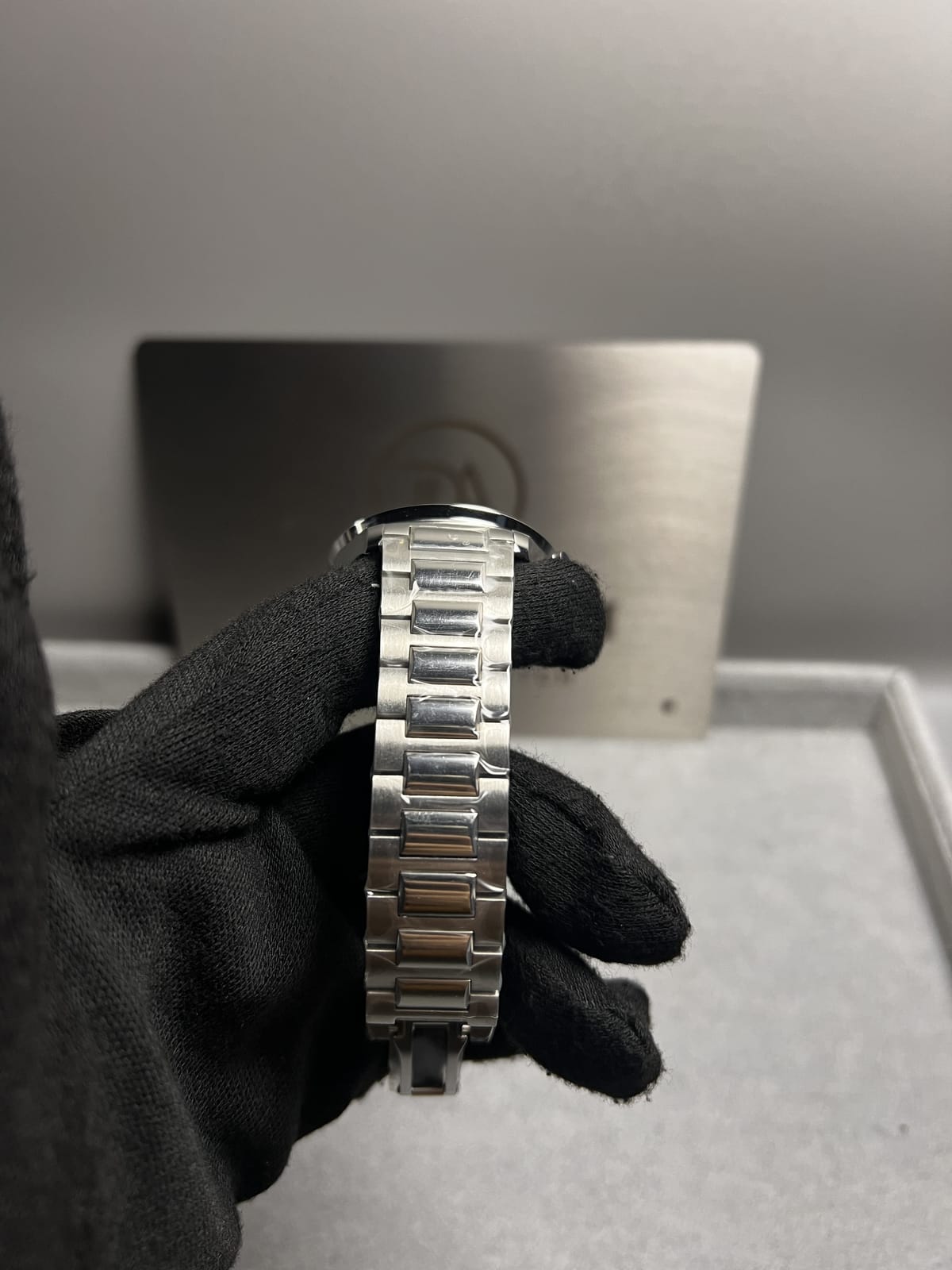 IWC 포르투기즈 크로노 실버 화이트블루 다이얼 41mm 14