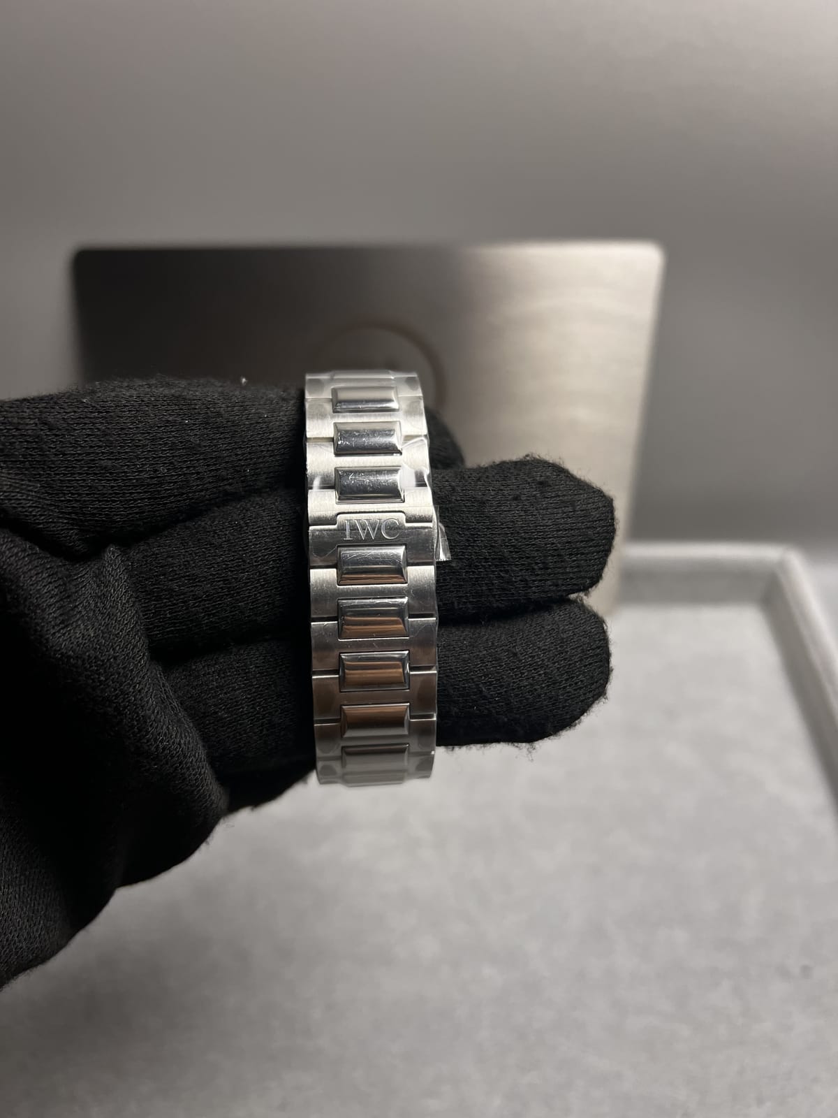 IWC 포르투기즈 크로노 실버 화이트블루 다이얼 41mm 15