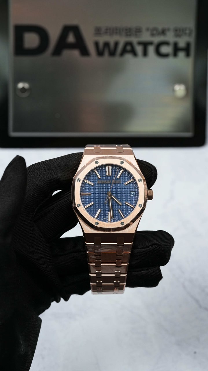 오데마피게 로얄오크 15510 금통 청판 41mm 3